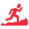 icono de la federacion madrileña de montañismo de carreras por montaña