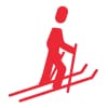 logo del deporte de esqui de montaña