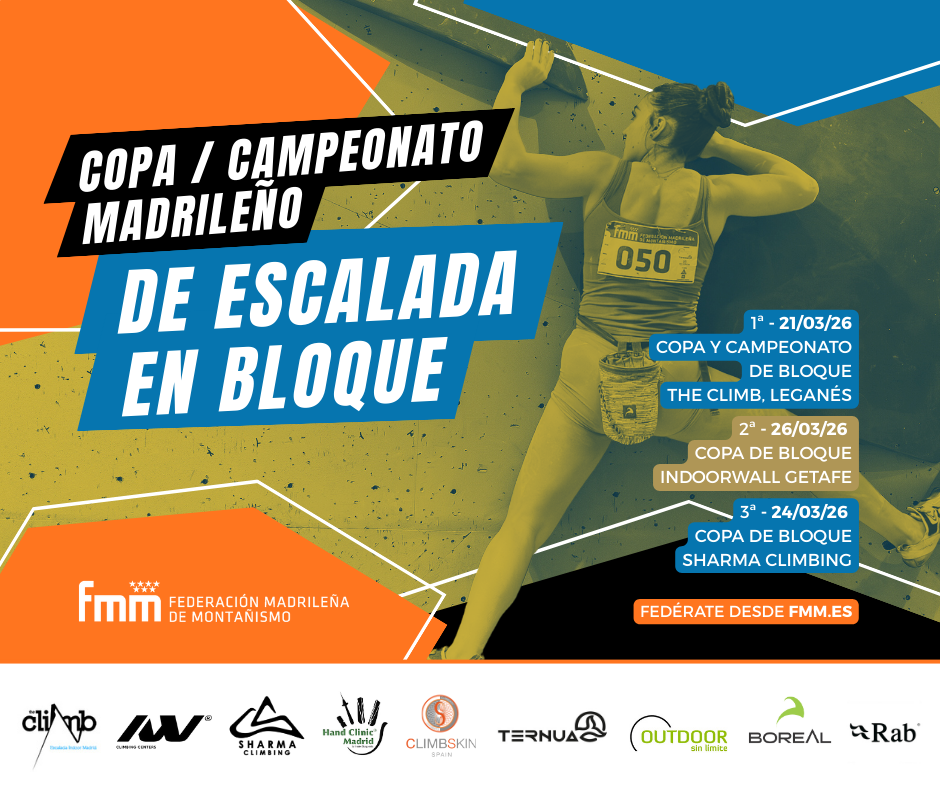 COPA Y CAMPEONATO DE ESCALADA EN BLOQUE